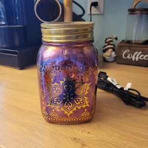 Scentsy Mandala Mason Jar Warmer